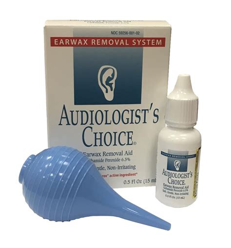 Audiologist's Choice Earwax Removal System with Drops & Bulb Syringe | Elevate Audiology