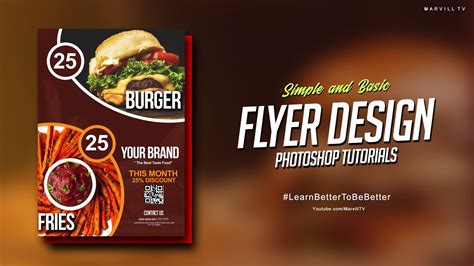 Flyer Design Tutorial in Adobe Photoshop | Basic Editing Tutorial - Photoshop Chronicle