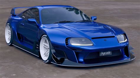 Mk4 Toyota Supra "Coke Bottle Supercar" Is an Epic Widebody Rendering