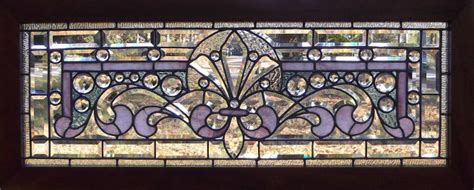 Blake's Jeweled and Beveled Victorian Transom - after restoration | Victorian stained glass ...