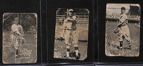 Lot Detail - Lot of (23) 1929-1930 Zeenut Pacific Coast League Baseball ...