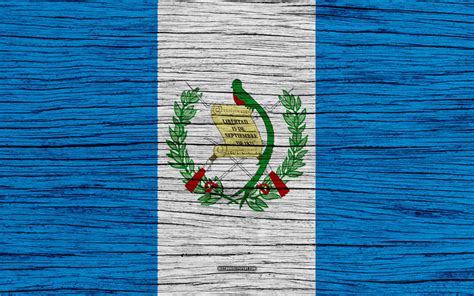 Download Guatemala Flag On Wood Wallpaper | Wallpapers.com