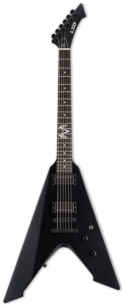 ESP LTD James Hetfield Vulture | Flying v guitar, Flying v, James hetfield