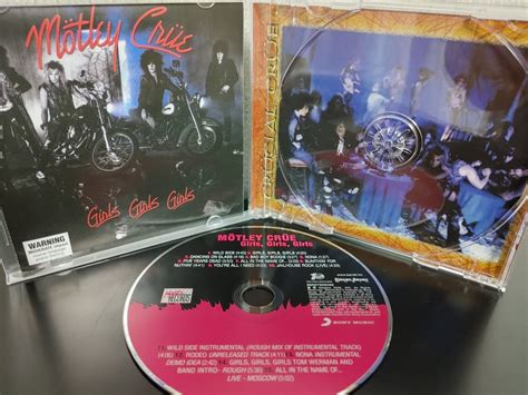 Mötley Crüe - Girls, Girls, Girls CD Photo | Metal Kingdom