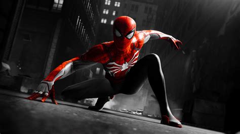 Black And Red Spiderman 4k Wallpaper,HD Superheroes Wallpapers,4k ...