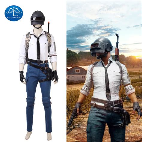 Game Character PLAYERUNKNOWN'S BATTLEGROUNDS Costume PUBG Cosplay Costume Halloween Costume For ...