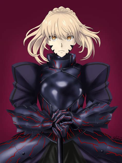 Saber Alter Fanart by Worxz on DeviantArt