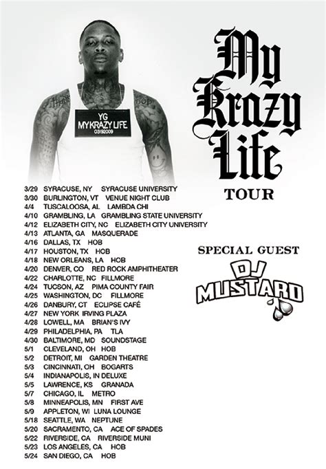 @YG "My Krazy Life" Debut + Documentary & Tour Dates Released | STACKS ...