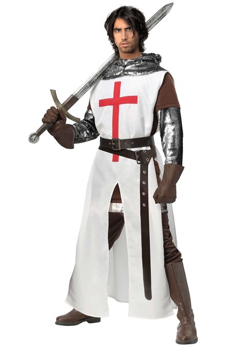 Crusader Costume for Men | Costume chevalier, Costume grande taille, Deguisement