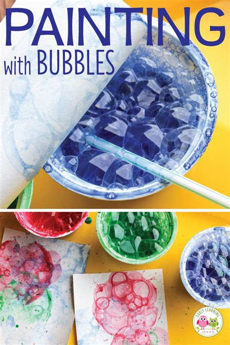 The Best Art Activities for Kids: How to Paint with Bubbles