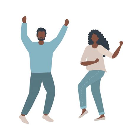 African American Couple Dancing Illustrations, Royalty-Free Vector Graphics & Clip Art - iStock