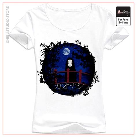 Spirited Away kaonashi Women Tshirt | Ghibli Studio Store