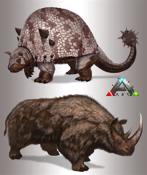 Dave Melvin - Ark: Survival Evolved creature concepts