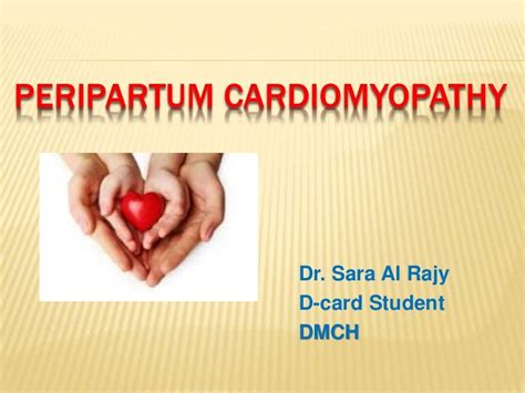 Peripartum cardiomyopathy