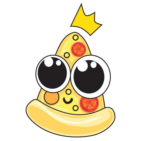 The Pizza Emoji Sticker by Mobisoft Labs