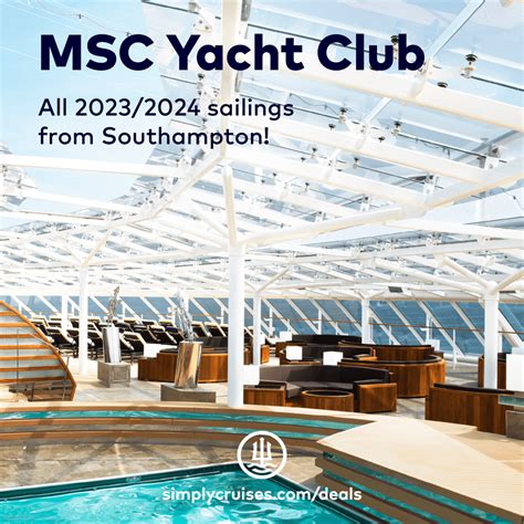 MSC Cruise deals from Southampton | Simply Cruises