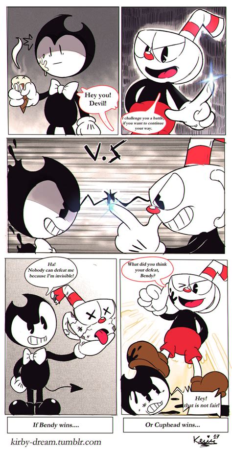 Cuphead and Bendy Comic by Kirby-Popstar on DeviantArt