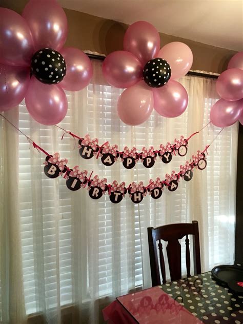 Birthday Decoration At Home Wall ~ Home Design