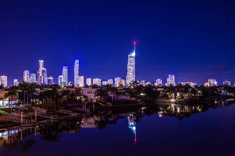 Surfers Paradise Skyline at Night | trishjaimee | Flickr