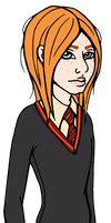 Dominique Weasley new art by ThestralWizard on DeviantArt