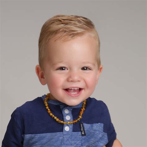 Baby Amber Teething Necklace for Teething Infant or Toddler - Lemon – Cherished Moments Jewelry