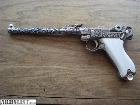 ARMSLIST - For Sale: Erfurt Luger Artillery Model engraved matching numbers