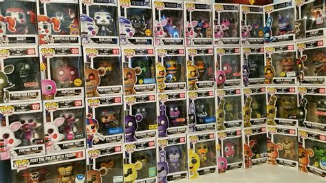 NEW My Entire Huge Exclusive FNAF Funko Pop! Five Night At Freddys Collection The Twisted Ones ...