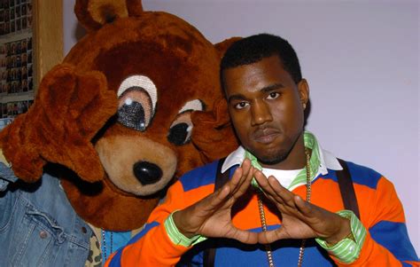 Kanye West's 'College Dropout' bear costume put up for sale for $1million