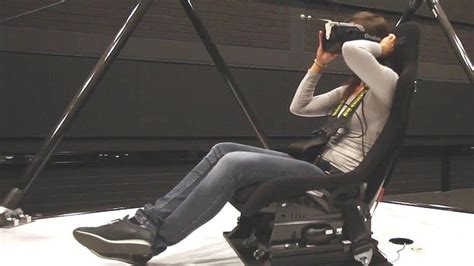 The simulator bringing movement to virtual reality - BBC News