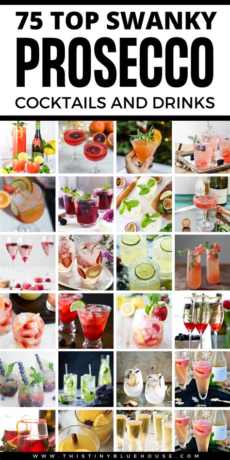 75 Best Easy Prosecco Cocktails For Your New Years Eve Party | Prosecco ...