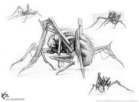 The Maze Runner - Creature Designs & Concept Arts on Behance