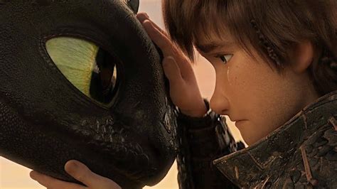 Hiccup and Toothless say Goodbye | How train your dragon, Hiccup and toothless, Animated movies