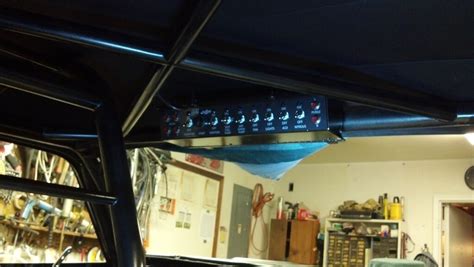 Wiring Begins - Switch Panel Installed - John Heard Racing