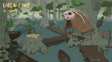 ArtStation - Goblin Camp