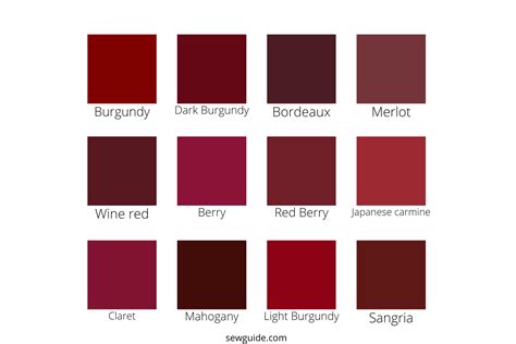 Burgundy color combinations in fashion - SewGuide