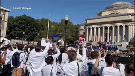 Protesters call on Columbia to alert patients of former OBGYN Robert ...