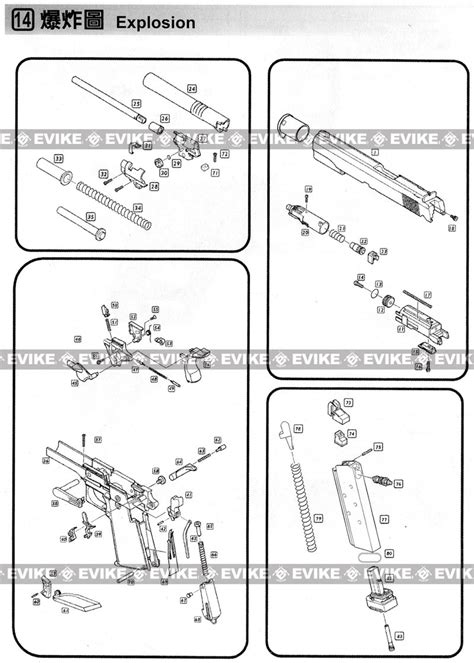 Kimber 1911 Parts Diagram