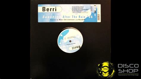 BERRi - Sunshine After The Rain '96 - YouTube