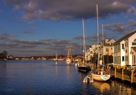 Mystic Seaport, Connecticut /// S&P Oyster Company, sneaking into this lovely shot! | Mystic ...