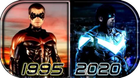 EVOLUTION of ROBIN / NIGHTWING in Live Action Movies TV series (1943-2020)🙊 Nightwing movie ...