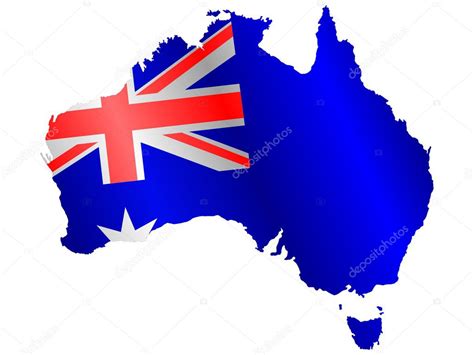 National colors of Australia — Stock Vector © Perysty #4018051