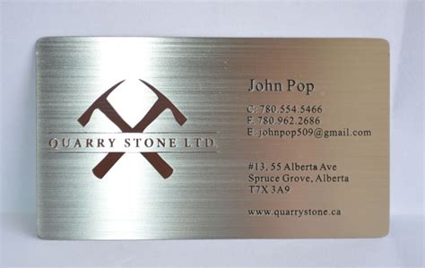 Metal Business Cards - Silver - Gold - Black - Free Shipping Worldwide