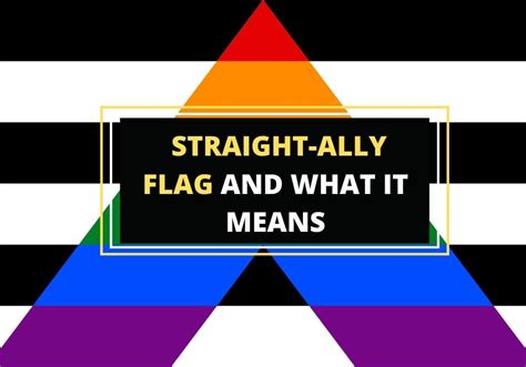 Straight-Ally Flag | Straight ally flag, Straight ally, Ally