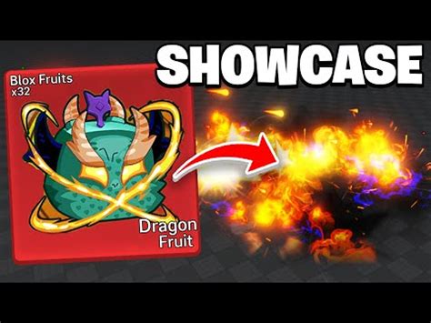 Blox Fruits DRAGON FRUIT Rework FULL SHOWCASE! *FANMADE* | Видео