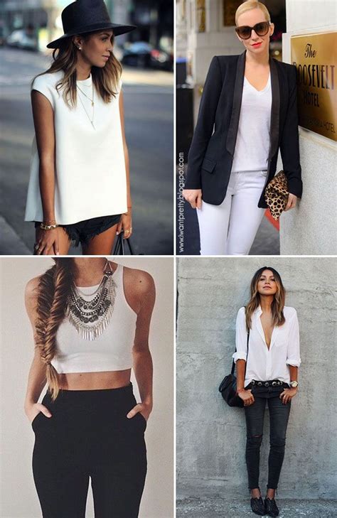 LOOK-Outfits en blanco y negro para Primavera/Verano! | Outfits ...