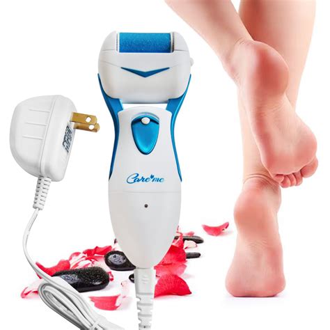 Powerful Electronic Foot File Removes Coarse Skin and Calluses on Feet