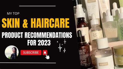 My top skin and hair care recommendations for the year 2023 | Must haves | Dry Acne prone Skin ...