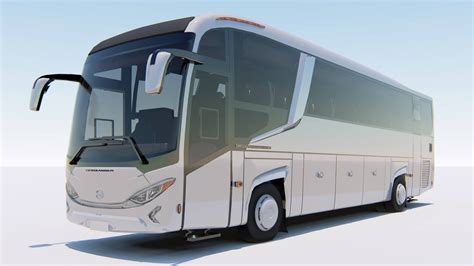 Indonesian Bus Evolander - 3D Model by Agungkuncoro