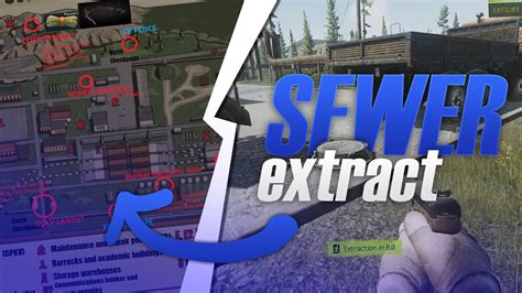 Sewer Manhole Exit - Escape From Tarkov - YouTube