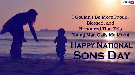 Happy Son’s Day 2022 Wishes & Greetings: WhatsApp Status Messages, HD ...